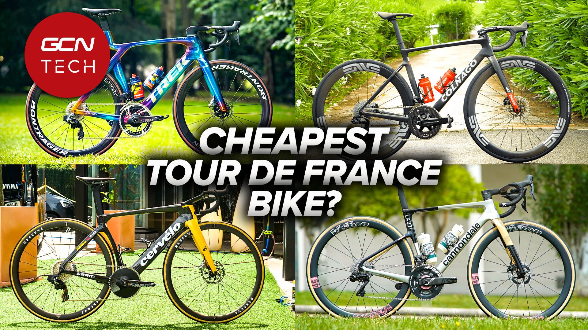 Tour De France Bikes Ranked Cheapest To Most Expensive